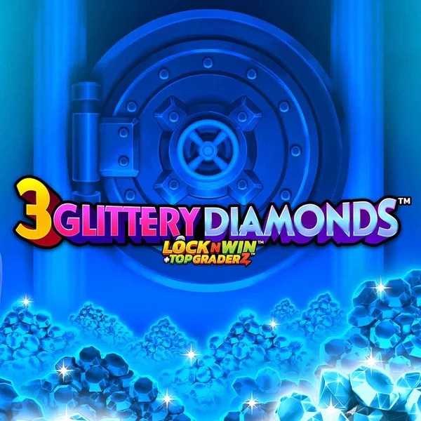 3 Glittery Diamonds by PearFiction Studios, showcased at winbeatzcasinos.fi – game logo