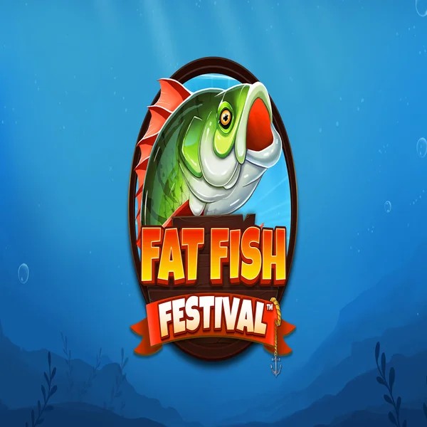 Fat Fish Festival slot logo by Wishbone Games at Winbeatz Casino